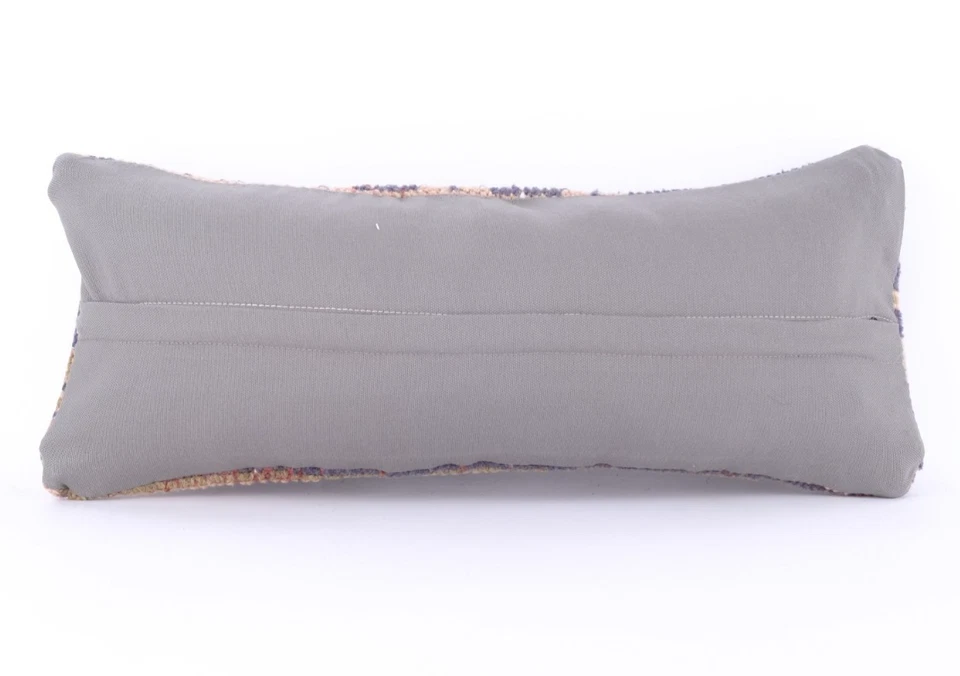 Funda Cojín Kilim Turco De Colección Arte Étnico Bohemio Tribal Persa De Colección Foto 4 de 4