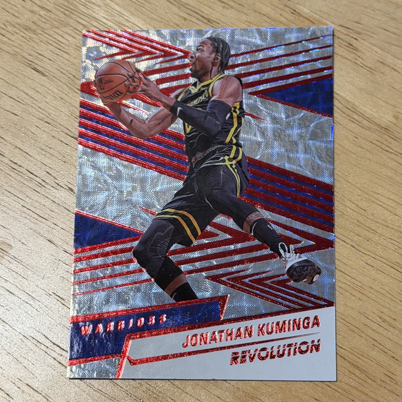 2024-25 Panini Revolution - Jonathan Kuminga #69 Red Scope /135