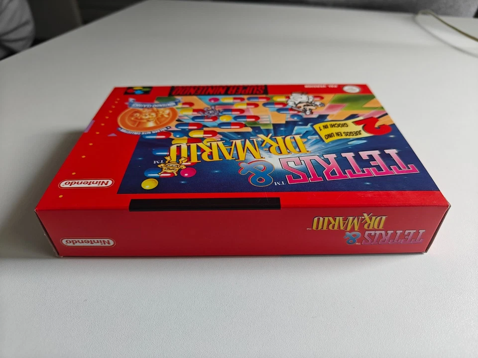 Tetris & Dr Mario SNES Complete MINT, Super Nintendo PAL EUR - Image 4 of 4