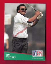 1992 Pro Set Golf Card- PGA Tour, Jim Thorpe #161