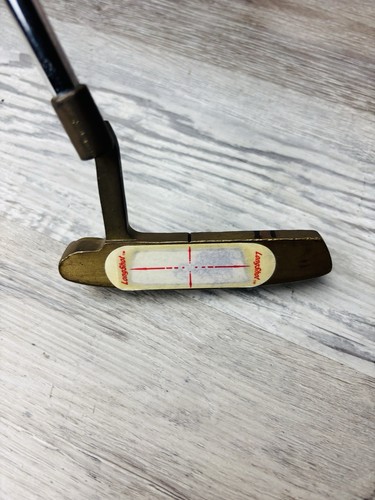 LH Odyssey Dual Force 660 putter bronzo albero acciaio astronomico 36" impugnatura pelle di agnello - Foto 6 di 8