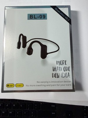 Bone conduction open-ear sport headphones iOS & Android Compatible model BL-09