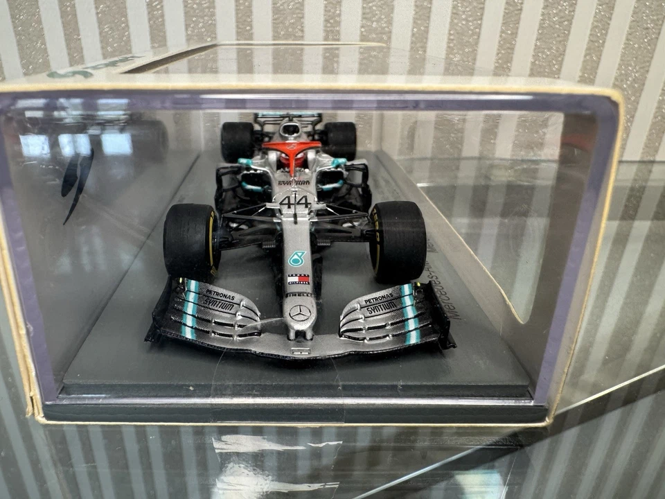Spark 1:43 Hand Made S6087 Mercedes W10 Monaco GP 2019 Hamilton Read Descripion - Immagine 2 di 4