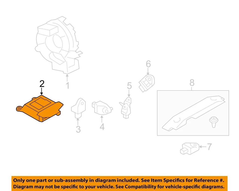 Chassis ECM  Fits 17 WRX 6846325 - Image 3 of 4