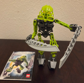 LEGO Bionicle Phantoka LEWA (set 8686) & TANMA (set 8944) 100% Compete w/Booklet