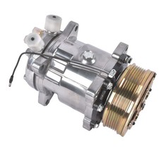 Ac Compressor W 6pk Clutch For Sanden 508 5h14 R134a Serpentine Belt 5800025