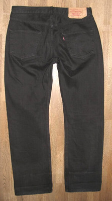 / LEVI`S 501 / Herren- JEANS / LEVIS in schwarz in W34 / L32 - fällt weit aus!