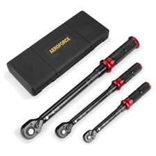 Drehmomentschlüssel Set 3-teilig 1/4 3/8 1/2 Zoll Präzise Calibriert Nm