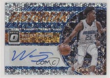2017-18 Panini Donruss Optic Fast Break Signatures Wesley Iwundu Wes Auto fm0