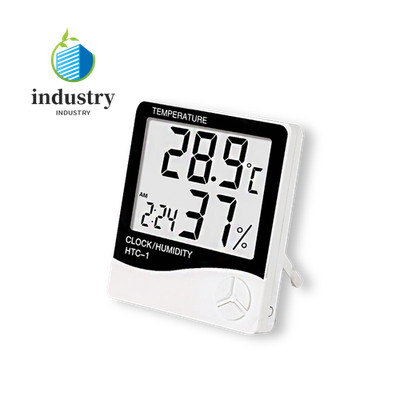 Digital Thermo Hygrometer LCD ClockTemperature Humidity Monitor Weather Station
