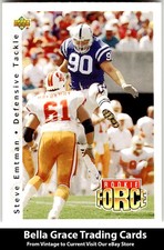 1992 Upper Deck #409 Steve Emtman Indianapolis Colts Rookie NFL Football