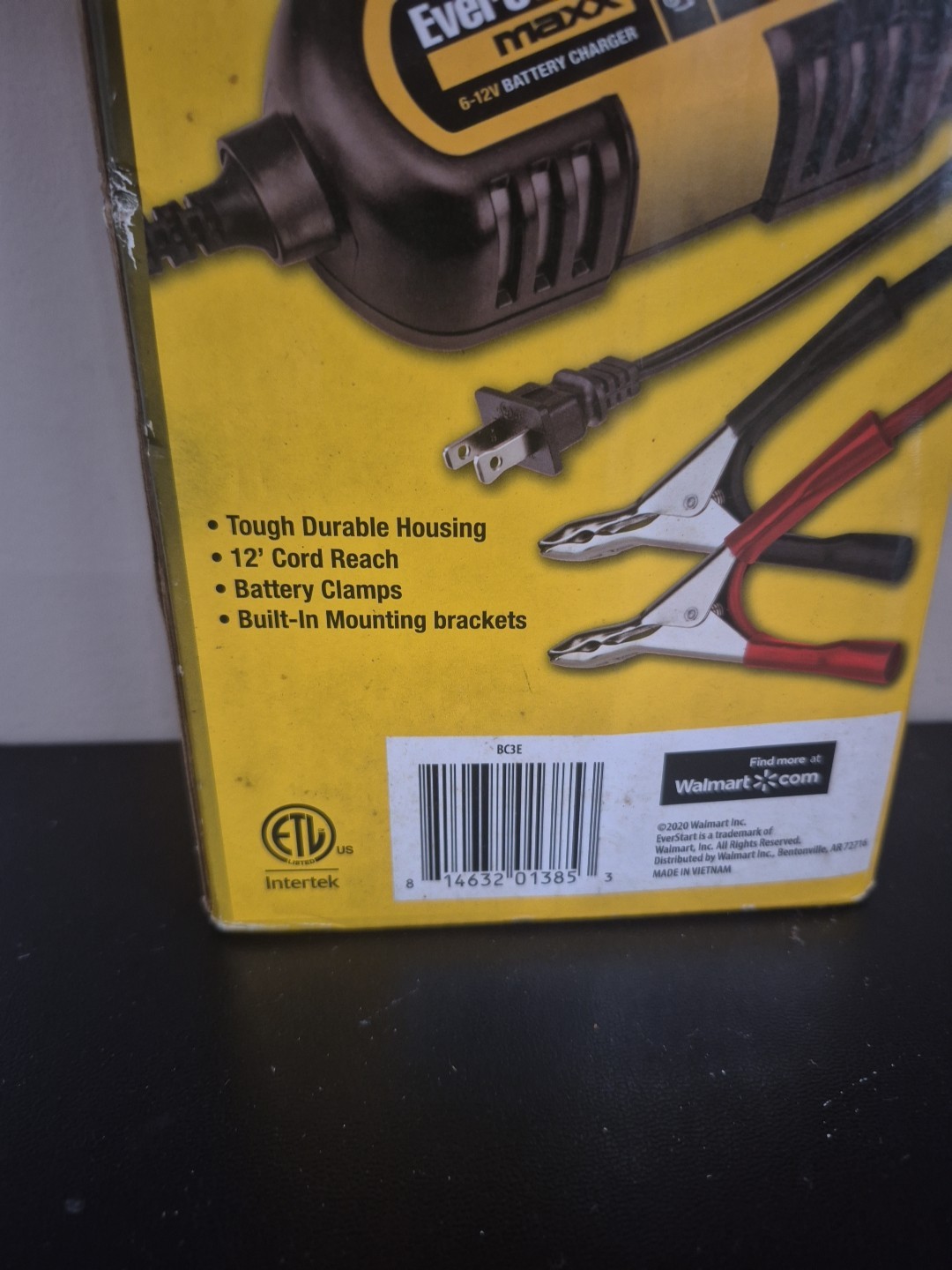 EverStart MAXX 3 Amp 6V/12V Automotive Battery Charger (BC3E) a-x