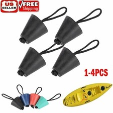 Silicone Kayak Scupper Plug Kit Canoe Drain Holes Stopper Bung Accessories 1-4PC