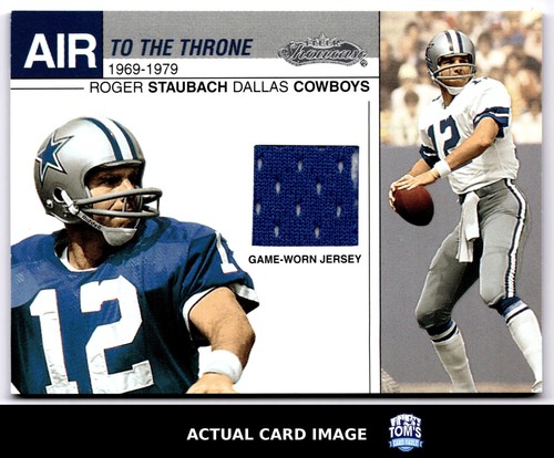 2002 Fleer Showcase #NNO ROGER STAUBACH Dallas Cowboys HOF MEM EX-NM