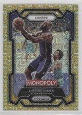 2023 Panini Prizm Monopoly Millionaire Gold Mojo 395/500 LeBron James #40 0s5s