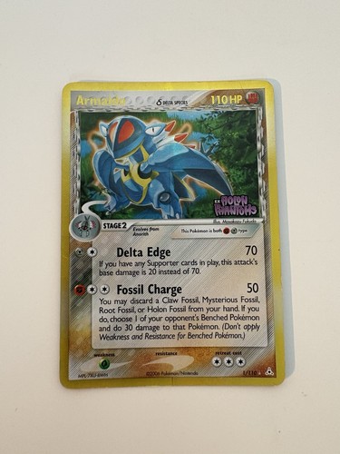 Armaldo 1/110 EX Holon Phantoms Stamped Delta Species 2006 Pokémon TCG