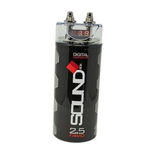 SoundBox SCAP2D, 2.5 Farad Digital Capacitor for Car Audio - 2500 Watts