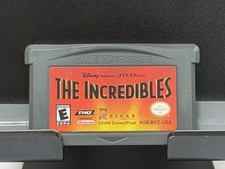 Disney Pixar The Incredibles Nintendo Game Boy Advance GBA Tested Authentic