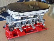 Barry Grant Demon Six Shooter Sbc Tri-power 283 305 327 350 383 Chevy Intake