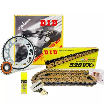 KIT ÜBERTRAGUNG KETTE KRONE RITZEL DID FÜR BMW F 650 GS DAKAR 2006 2007