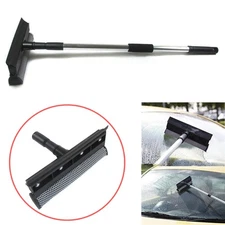 Extendable Window Cleaner Squeegee Car House Windshield Glass Washer Scrubber