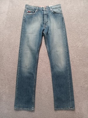 Lee Cooper LC110 Strikflex Jeans Men s W33 L34 Blue Slim Straight Stretch