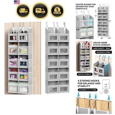 Extra Large Heavy Duty 10 Pockets Over the Door Organizer
