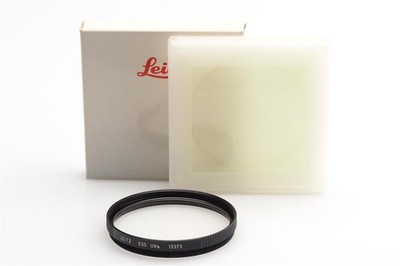 Leitz Leica E55 UVa 55mm Filter Black 13373 w. Box