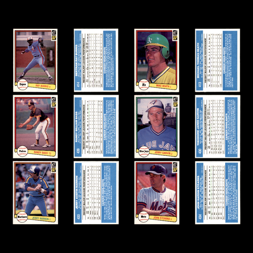 1982 Donruss Lot 126 Baseball Cards Willie Randolph New York Yankees NM MLB Set - Picture 5 of 24