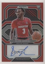 2021 Panini Prizm Draft Picks College Penmanship Red /199 Dejon Jarreau Auto 7m3