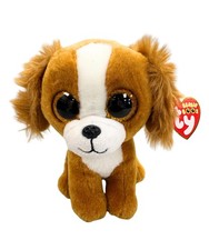 Ty Beanie Boos - Tala the Dog, Glitter Eyes, MWMT Stuffed Animal Toy
