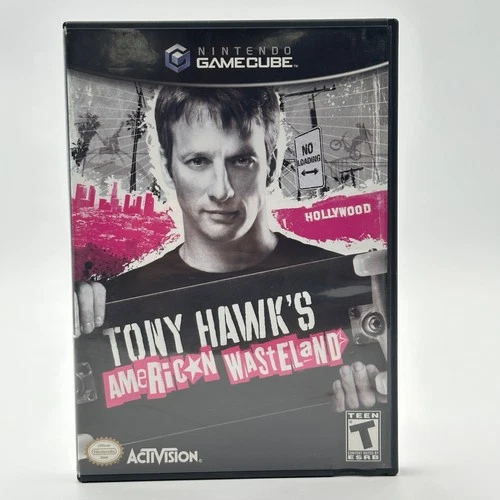 Tony Hawk's American Wasteland Nintendo GameCube Black Label CIB Complete Tested