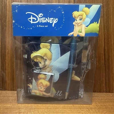 Vintage Disney Peter Pan Tinkerbell Note/Diary 5 Piece Set