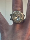 *OVER SIZED CZ AND SILVER COLORED RING SIZE 7* — photo 4