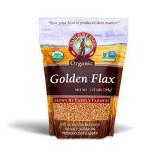 Organic Golden Flaxseed | 28 oz | Non-GMO | Grain Place Foods