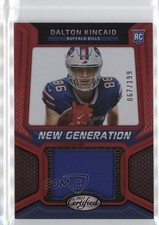 2023 Certified New Generation Jerseys Mirror Red /199 Dalton Kincaid 1cz3