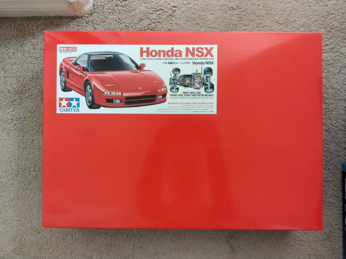 Discontinued Tamiya 1/10 R/C Kit Honda NSX Group C Chassis