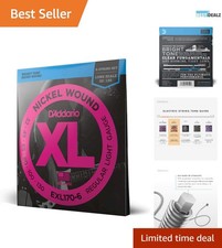 D'Addario XL Nickel 6-String Electric Bass Strings - Regular Light Gauge 32-130
