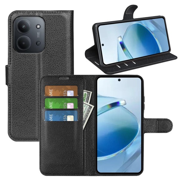 Handy HüLle KlapphüLle FüR Xiaomi Redmi 15C 5G / 4G Kunstleder Wallet Tasche-image