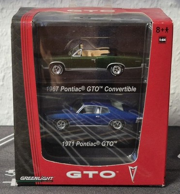 1:64 Greenlight - 1967 & 1981 Pontiac GTO - 2 PACK