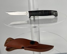 Case XX 8 Dot 1972 M3F SSP Fixed Blade TESTED XX RAZOR EDGE Knife + Sheath