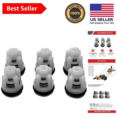 #ad Cleaning 7104223 Replacement Valve Kit for AAA Pressure Washers – 6 Pieces $51.95