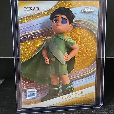 2025 Topps Chrome Disney Elio Solis Gold Mini Diamonds  #133 Debut Edition!
