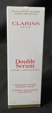 Clarins Double Serum Hydric  Lipidic System Complete Age Defying - 1.7oz