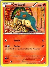 Cyndaquil 18/162 Common Regular Card XY - BREAKthrough Pokemon TCG LP