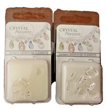 Swarovski Elements Crystals Beads 4M 6M Cube Clear - 2 pks