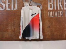 100% R-CORE-X LS JERSEY / GREY-RACER RED / DO...