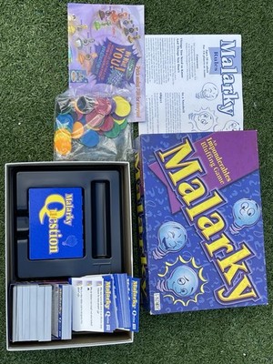 Malarky Board Game Patch Products Complete Appears Unused