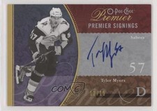 2009-10 O-Pee-Chee Premier Signings Spectrum 12/15 Tyler Myers #PS-TM Auto 3xv