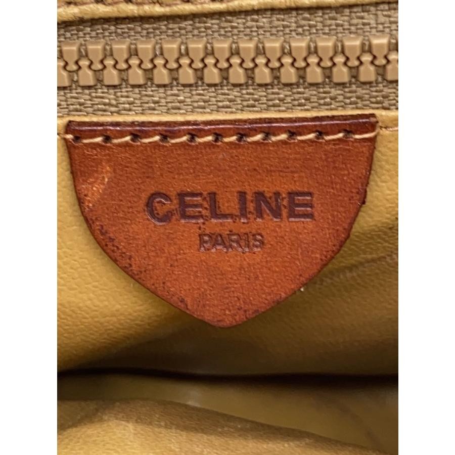 CELINE Mini Macadam Patterned Brown Shoulder Bag … - image 5